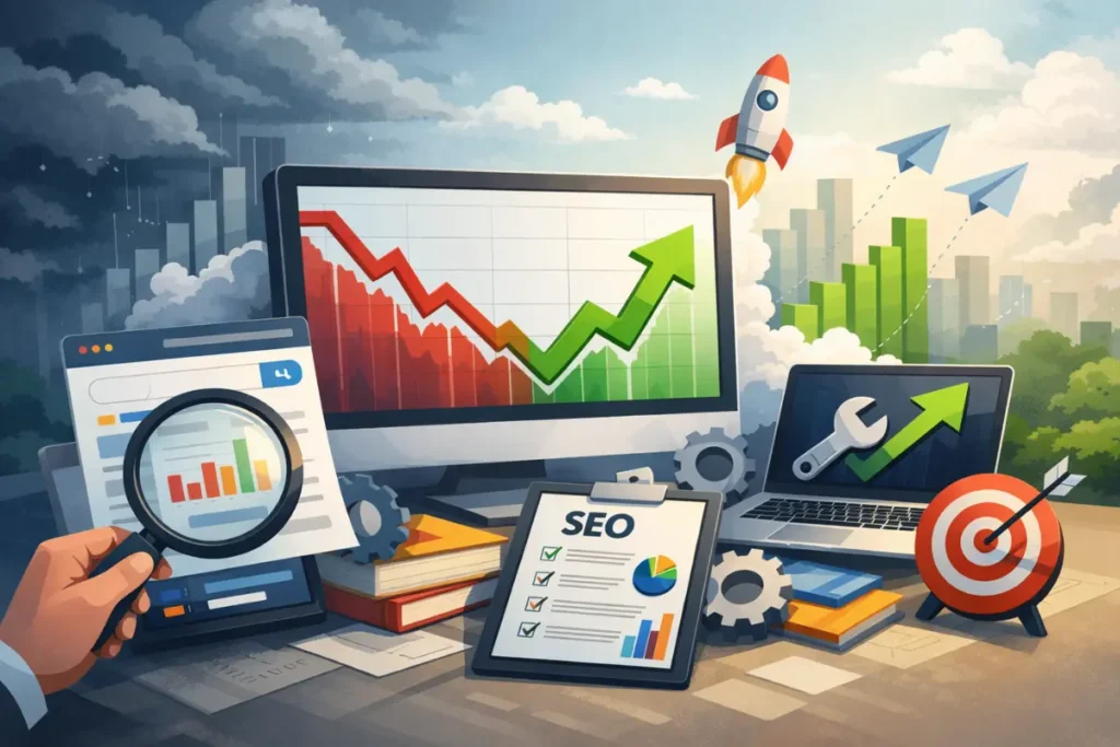 Recover website traffic after Google March 2026 Core Update