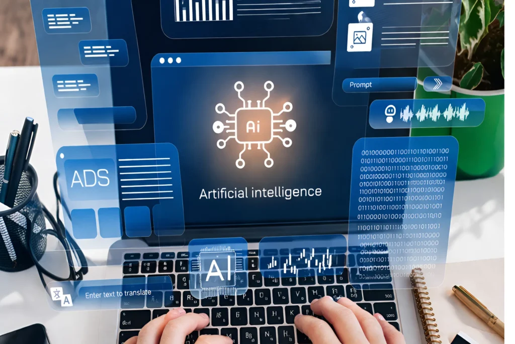 How artificial intelligence is reshaping modern work and productivity on computers.